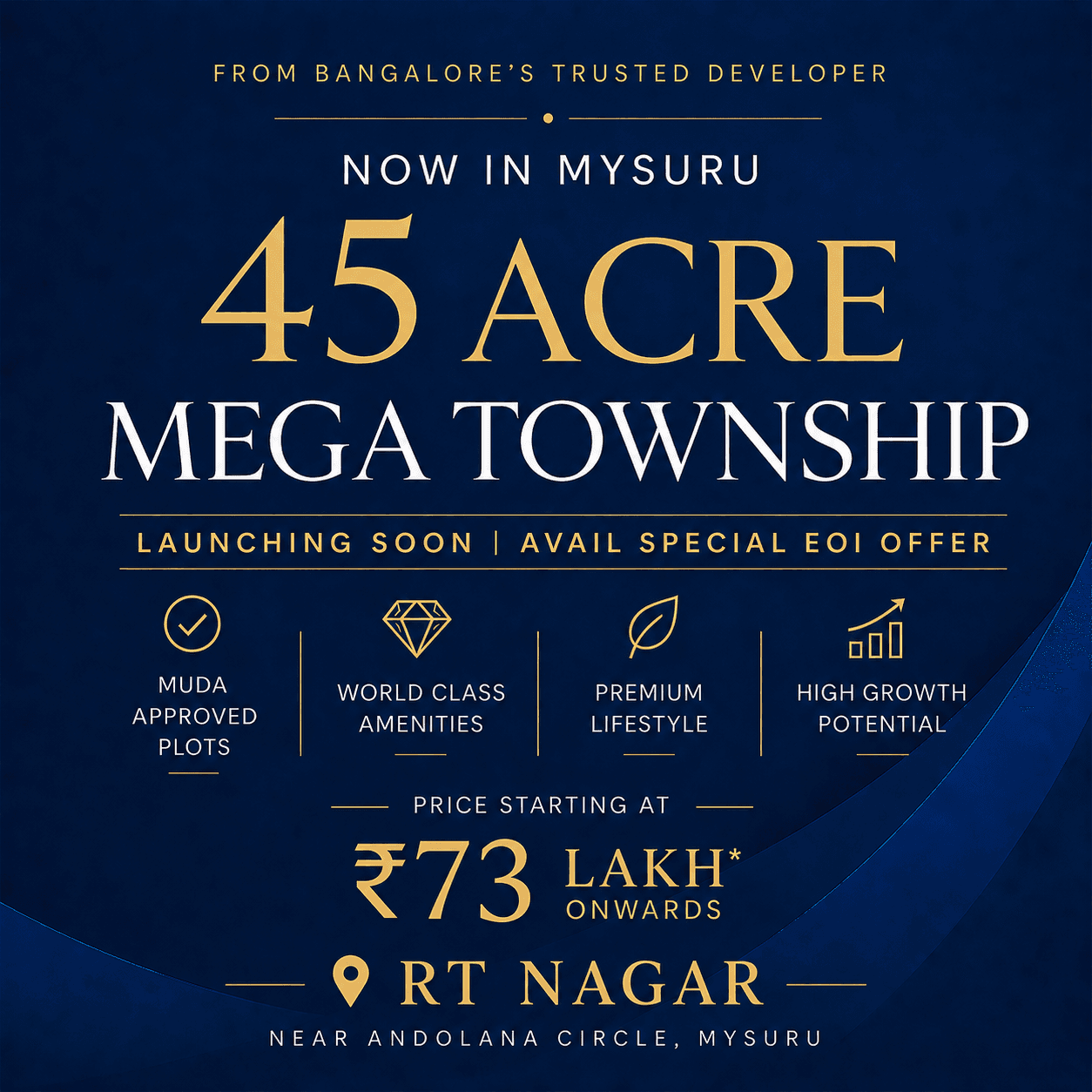 45-Acre Mega Township — Launching Soon