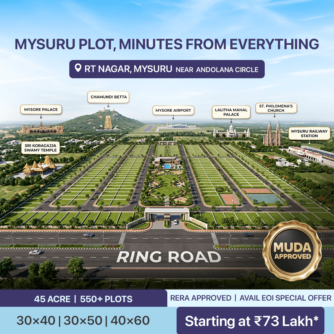 Mysuru Plot, Minutes From Everything